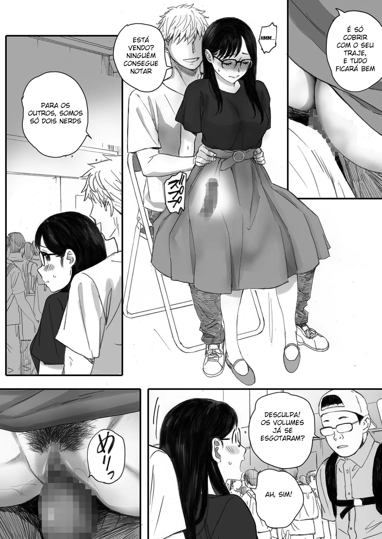 Minha Namorada Virou a Vadia do Clube de Mangá — página 55