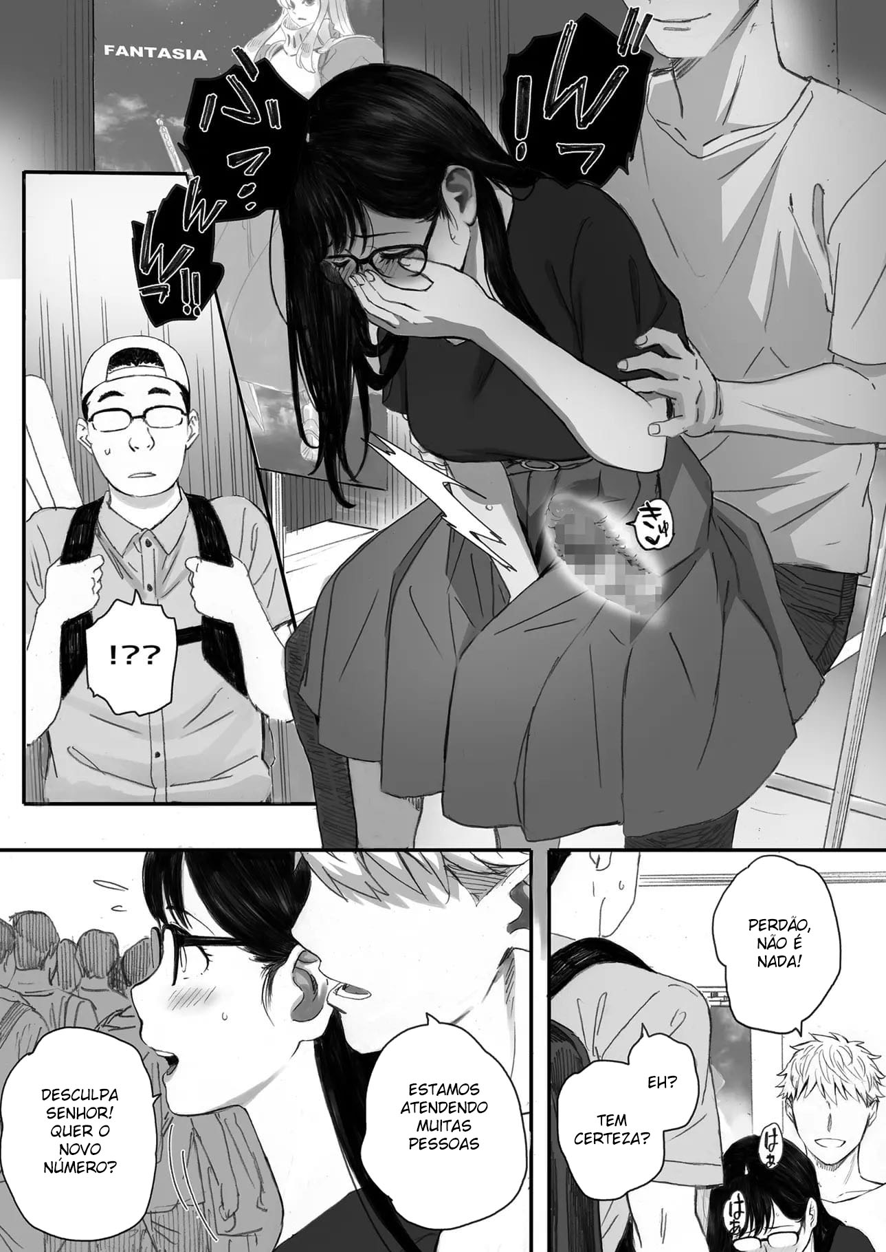 Minha Namorada Virou a Vadia do Clube de Mangá — página 56