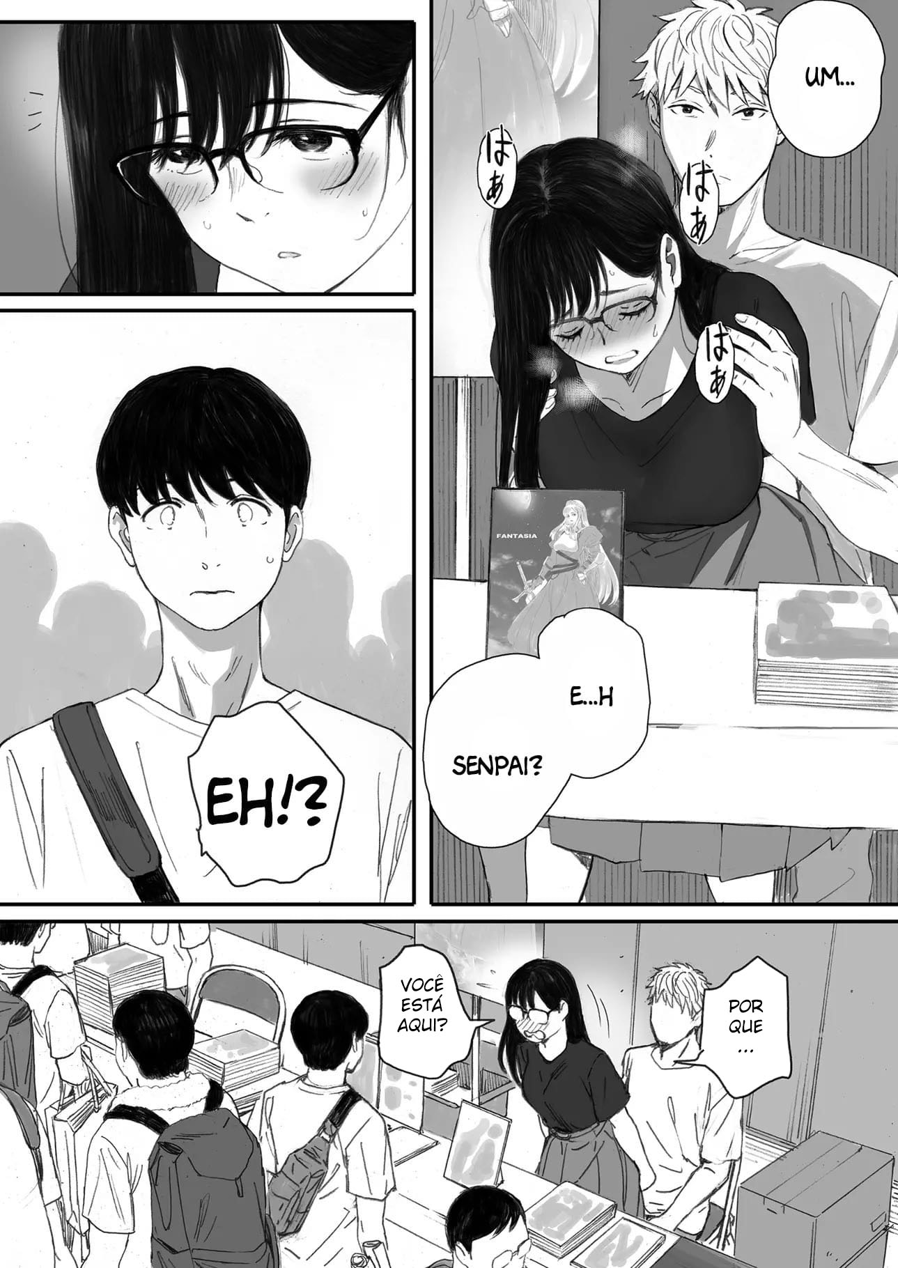 Minha Namorada Virou a Vadia do Clube de Mangá — página 59