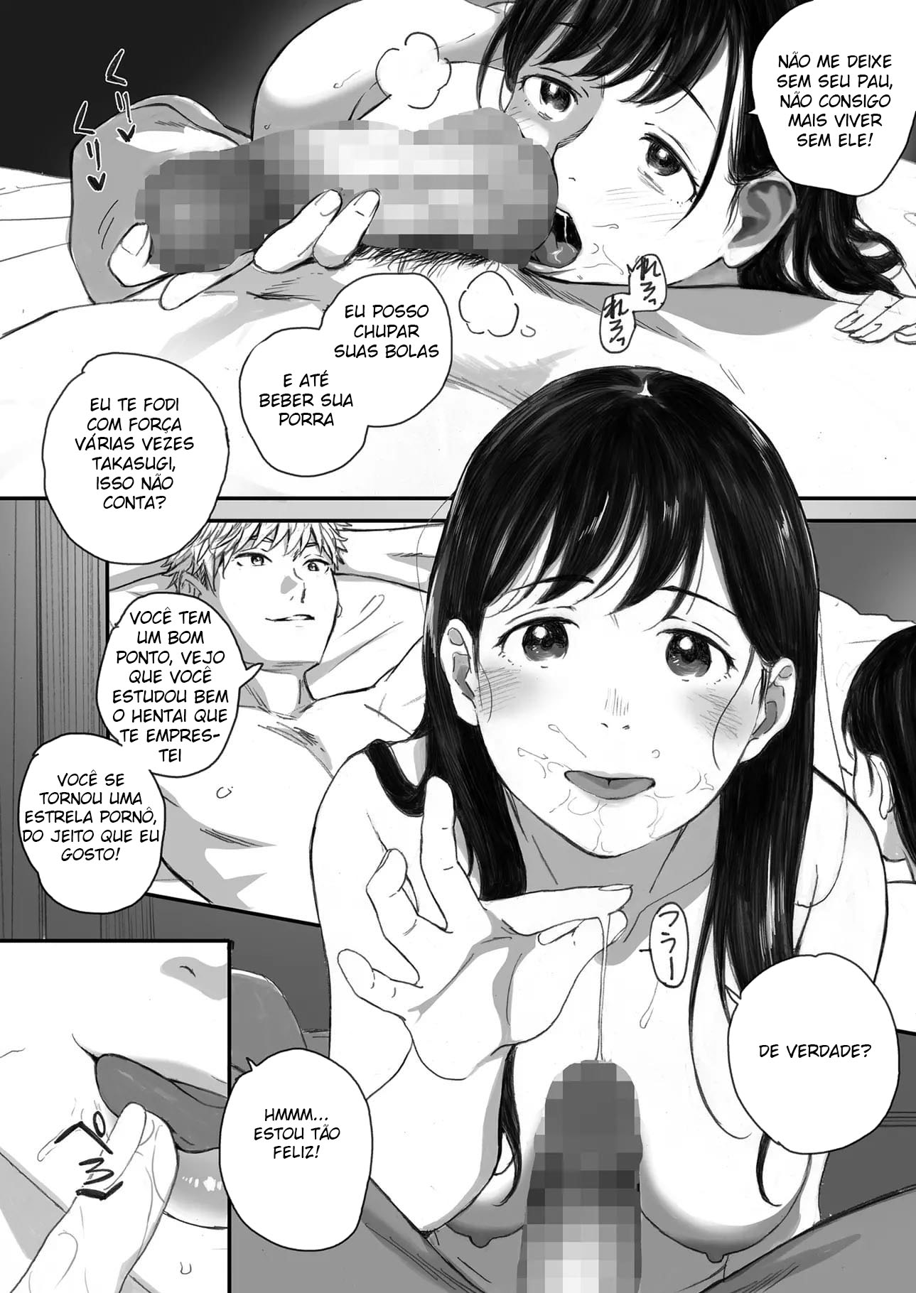 Minha Namorada Virou a Vadia do Clube de Mangá — página 84