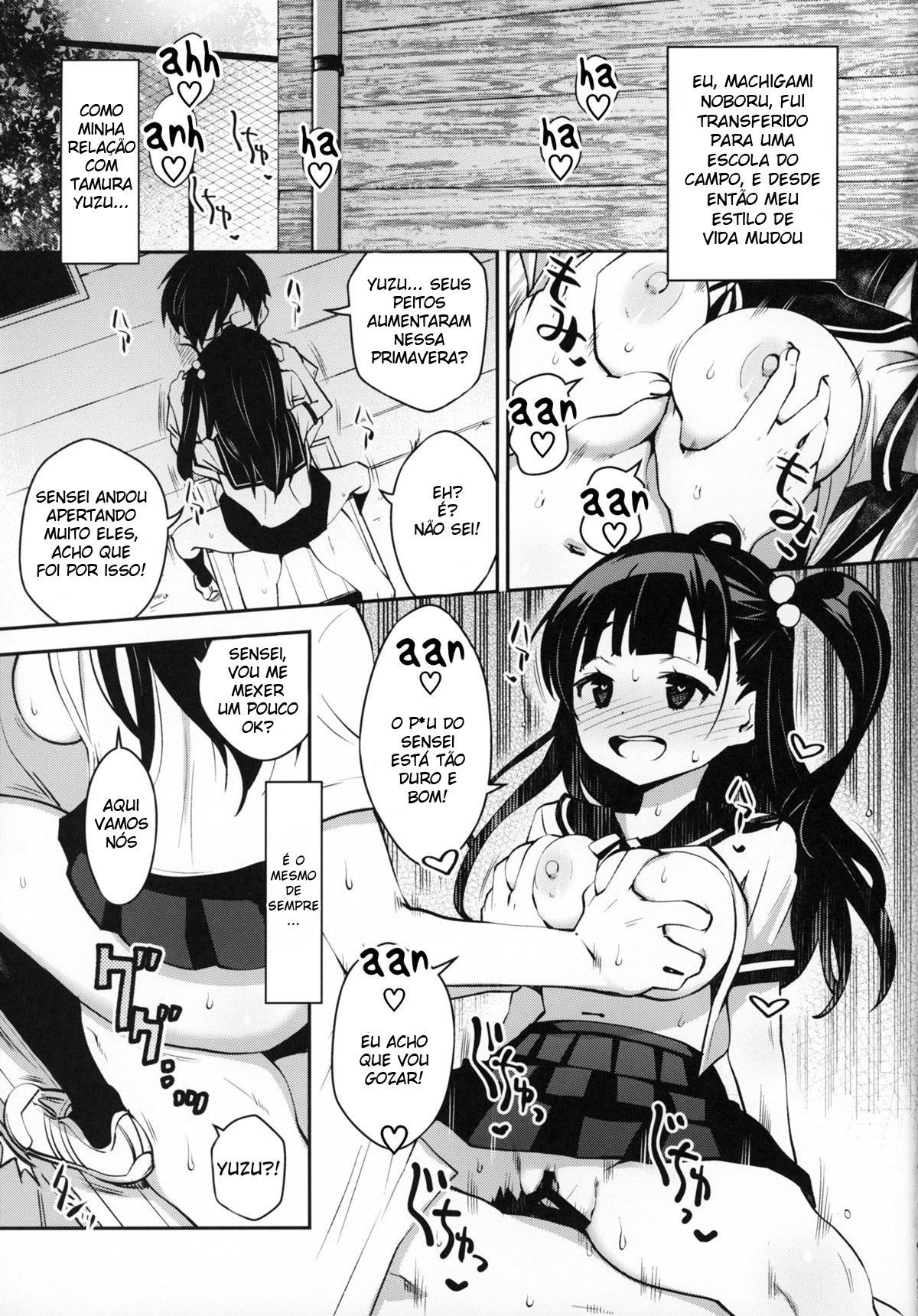 Caipira 4! Um Ménage Amigável Com Minha Prima Anzu-chan — página 2