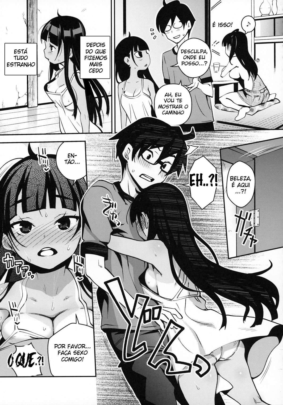 Caipira 4! Um Ménage Amigável Com Minha Prima Anzu-chan — página 12