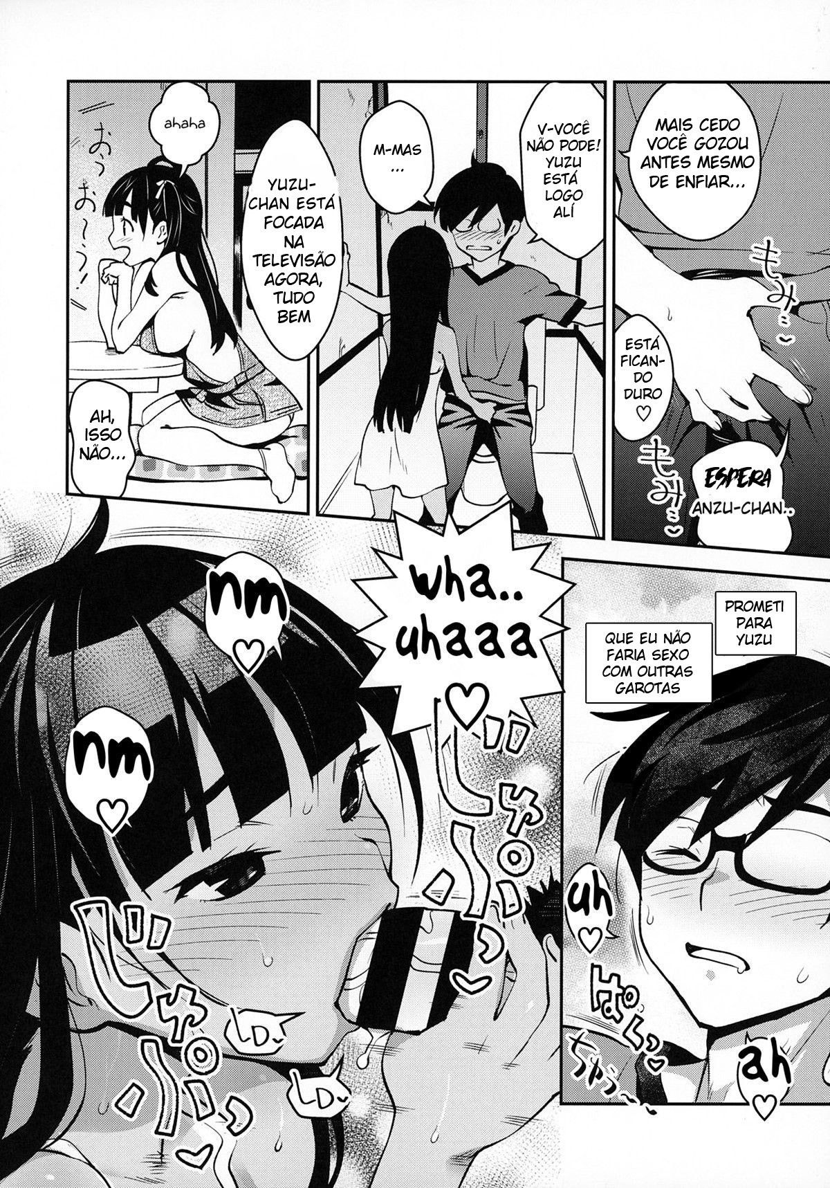 Caipira 4! Um Ménage Amigável Com Minha Prima Anzu-chan — página 13