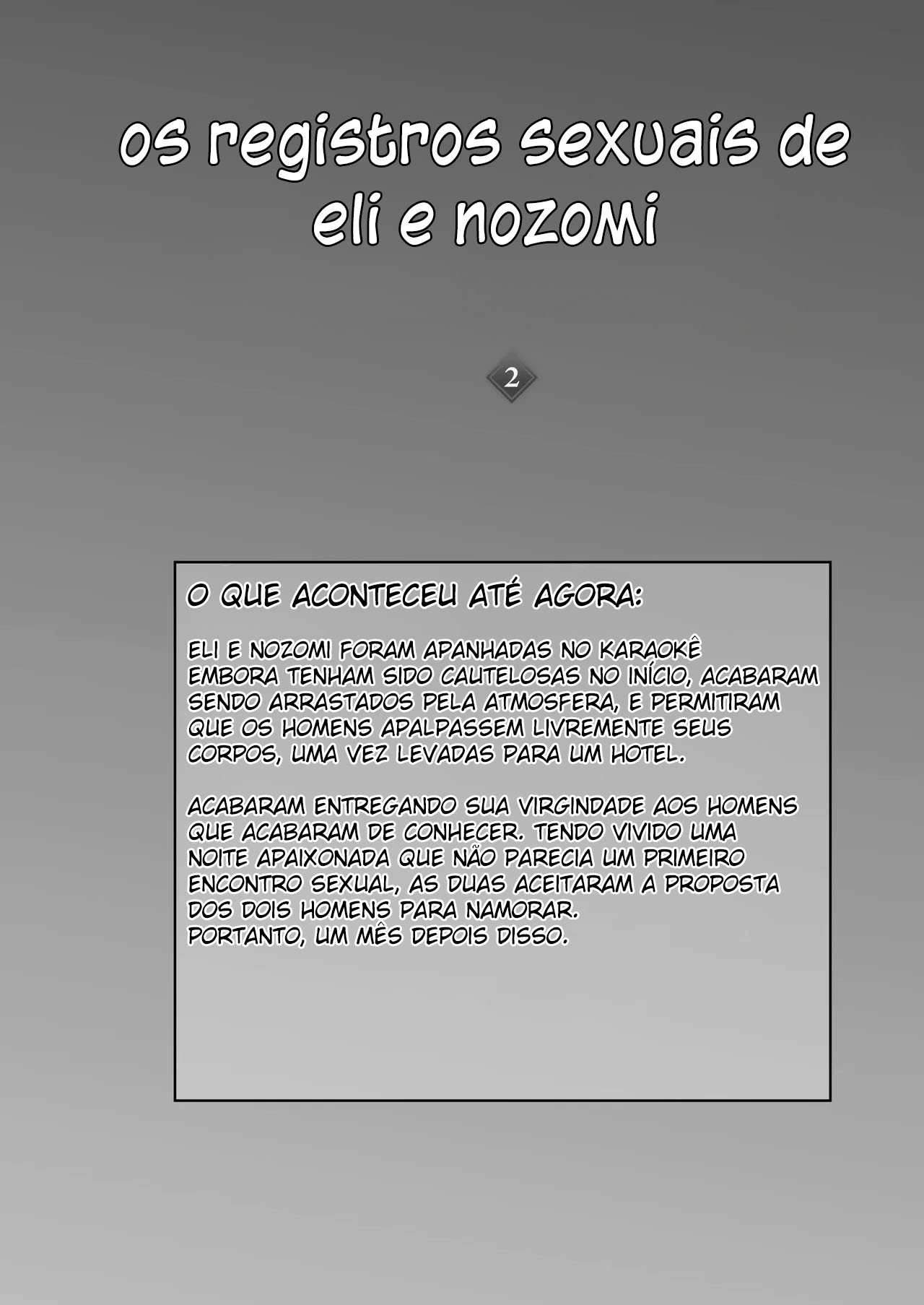 Os Registros Sexuais De Eli e Nozomi 2 — página 3