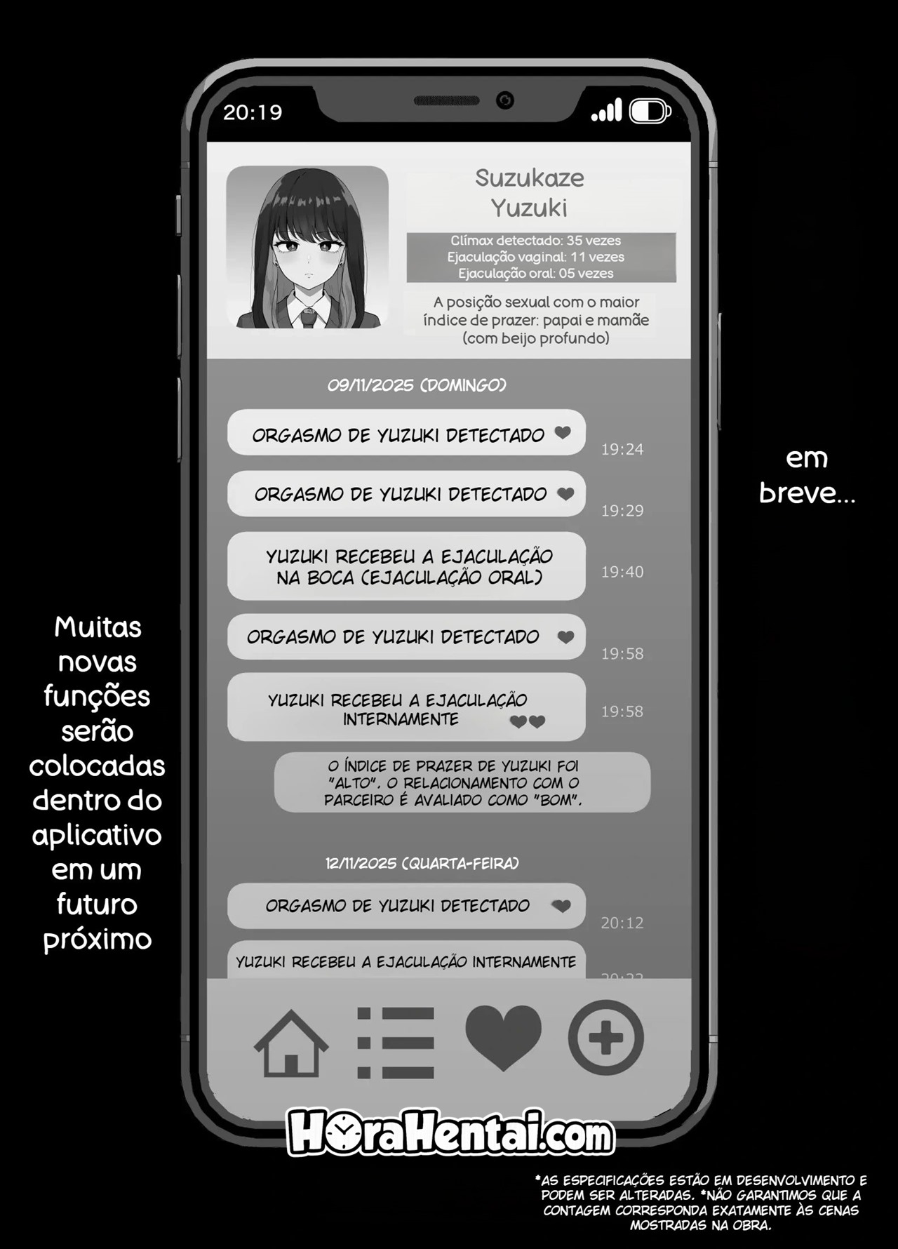 Aplicativo de Detecção de Orgasmos: Notificações Para O Corno Que Não Param de Apitar — página 41