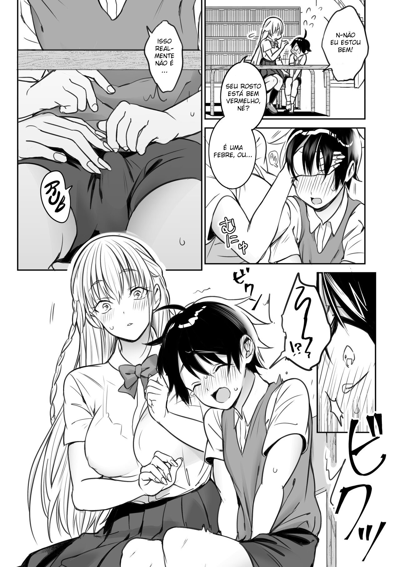 Uma História Sobre as Coisas Safadas que a Onee-San que Conheci na Biblioteca faz Comigo — página 5