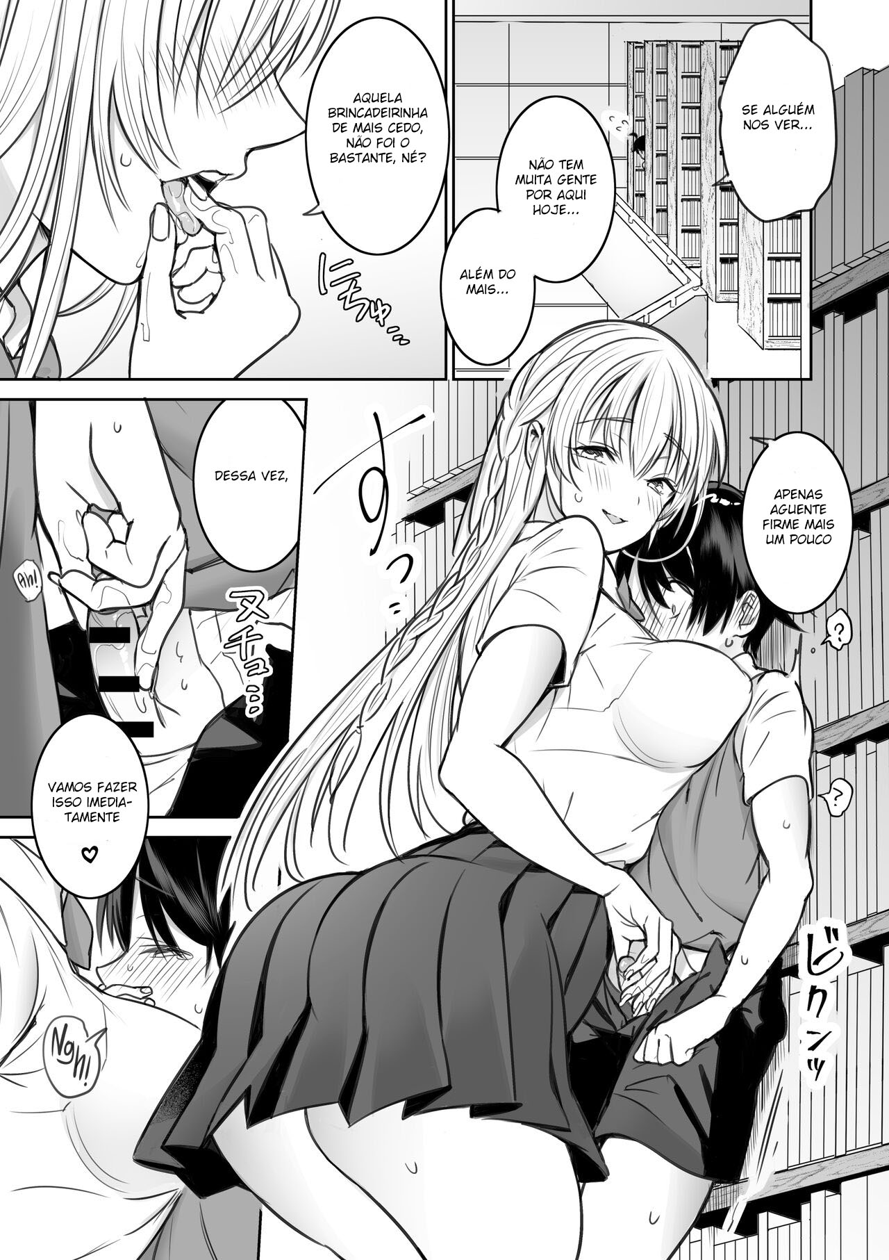 Uma História Sobre as Coisas Safadas que a Onee-San que Conheci na Biblioteca faz Comigo — página 7