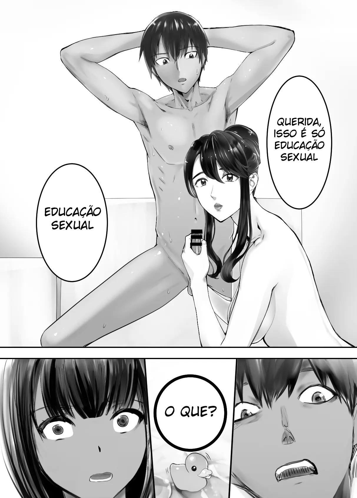 Meu Amigo de Infância Está Transando Com a Minha Mãe 7 — página 4