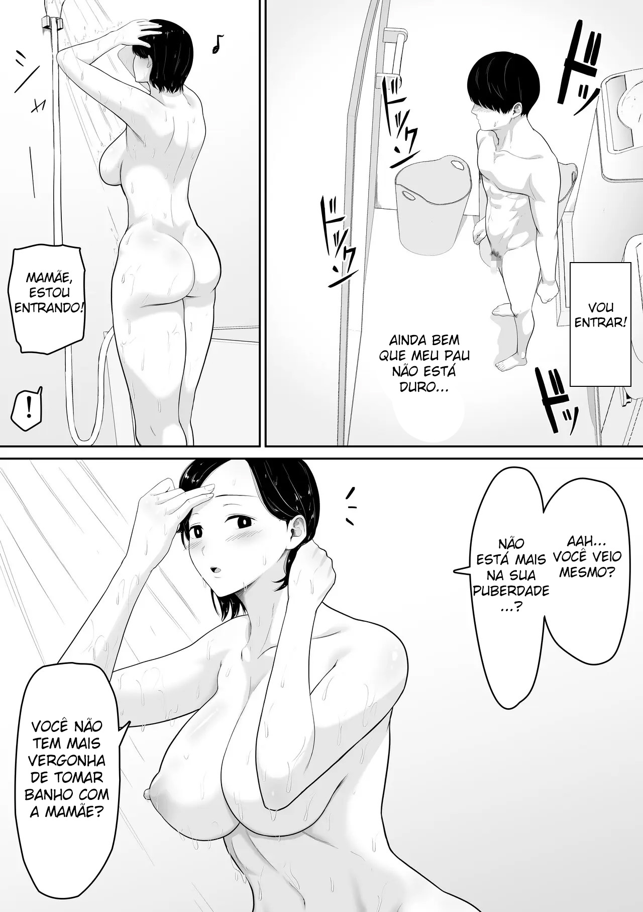Eu Li Em Um Mangá Hentai Que, Se Você Pedir, Elas Deixam Você Transar, Então Tentei Pedir para a Minha Mãe — página 6