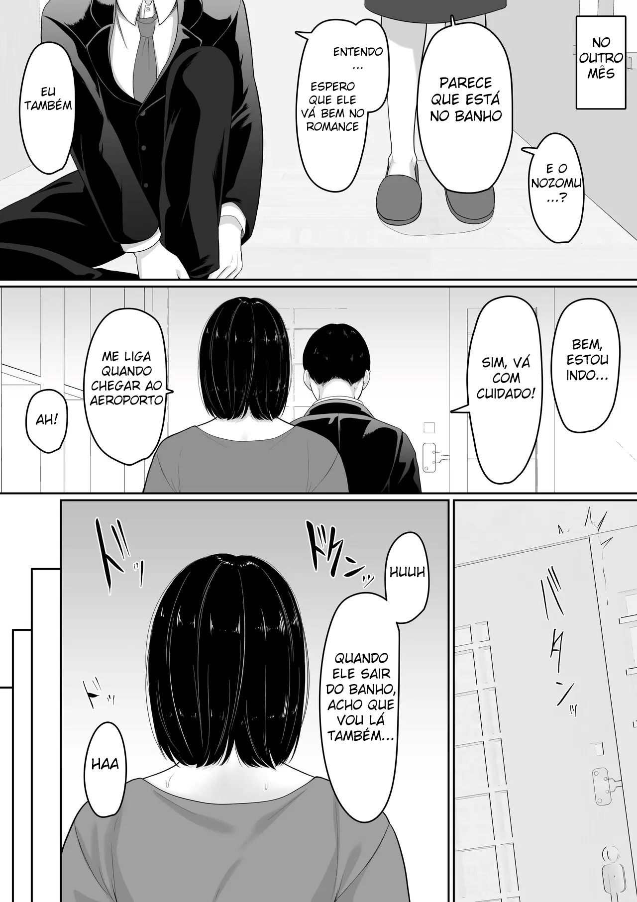 Eu Li Em Um Mangá Hentai Que, Se Você Pedir, Elas Deixam Você Transar, Então Tentei Pedir para a Minha Mãe — página 17