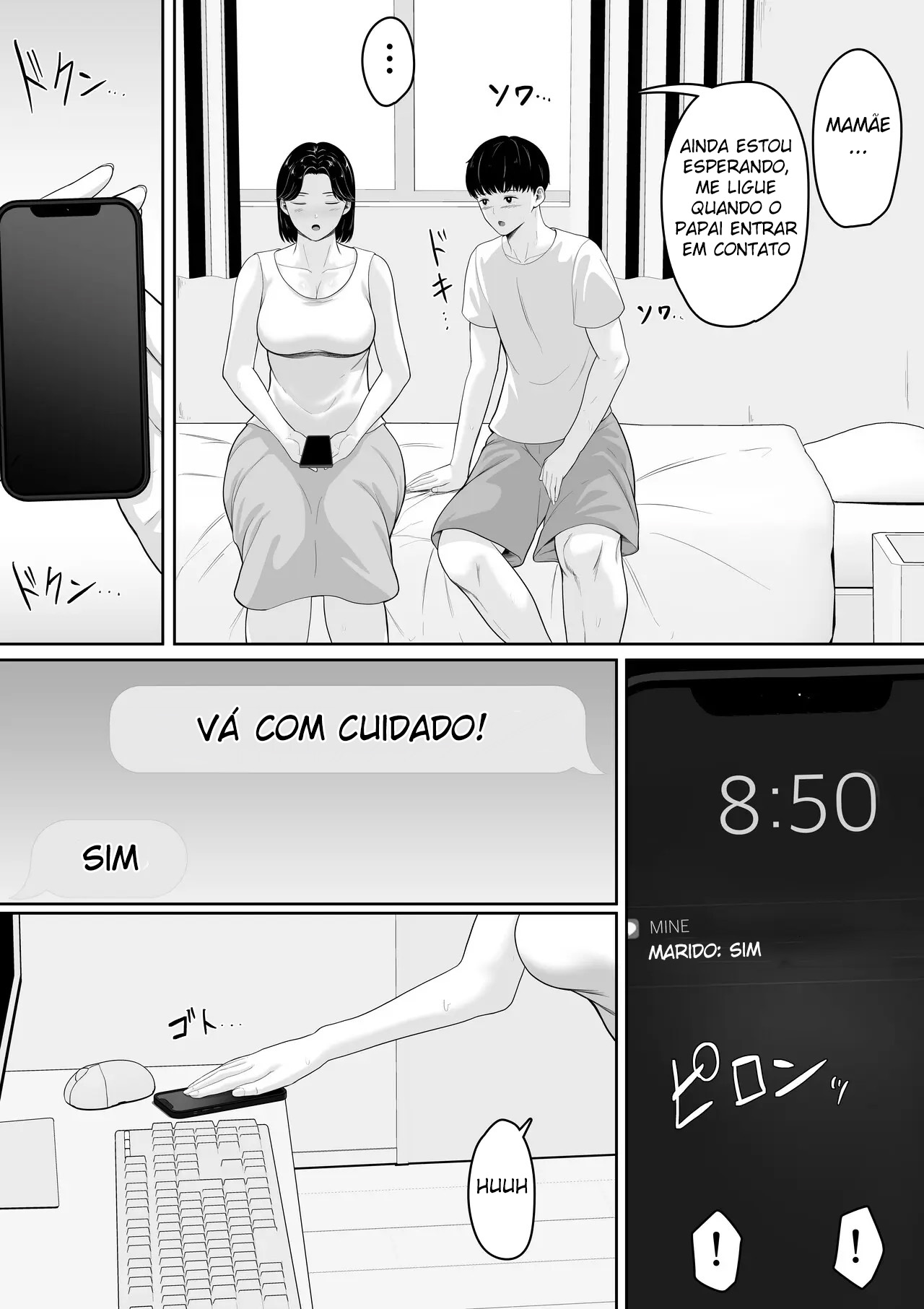 Eu Li Em Um Mangá Hentai Que, Se Você Pedir, Elas Deixam Você Transar, Então Tentei Pedir para a Minha Mãe — página 18