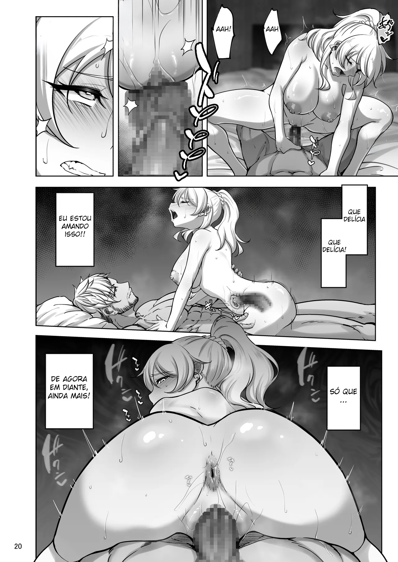Os Registros Sexuais De Eli e Nozomi 3 — página 19