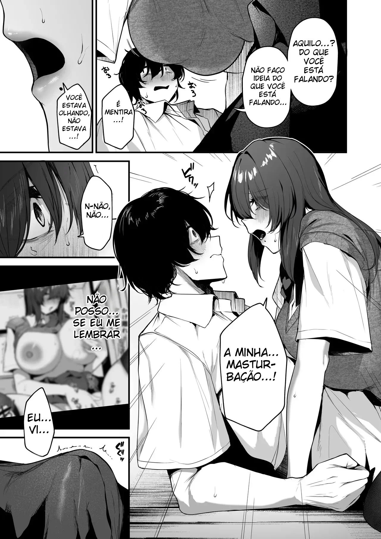 Eu Sou o Único Que Sabe Que a Kagemori-san, Uma Introvertida Solitária, é na Verdade Uma Superpervertida Tímida — página 12