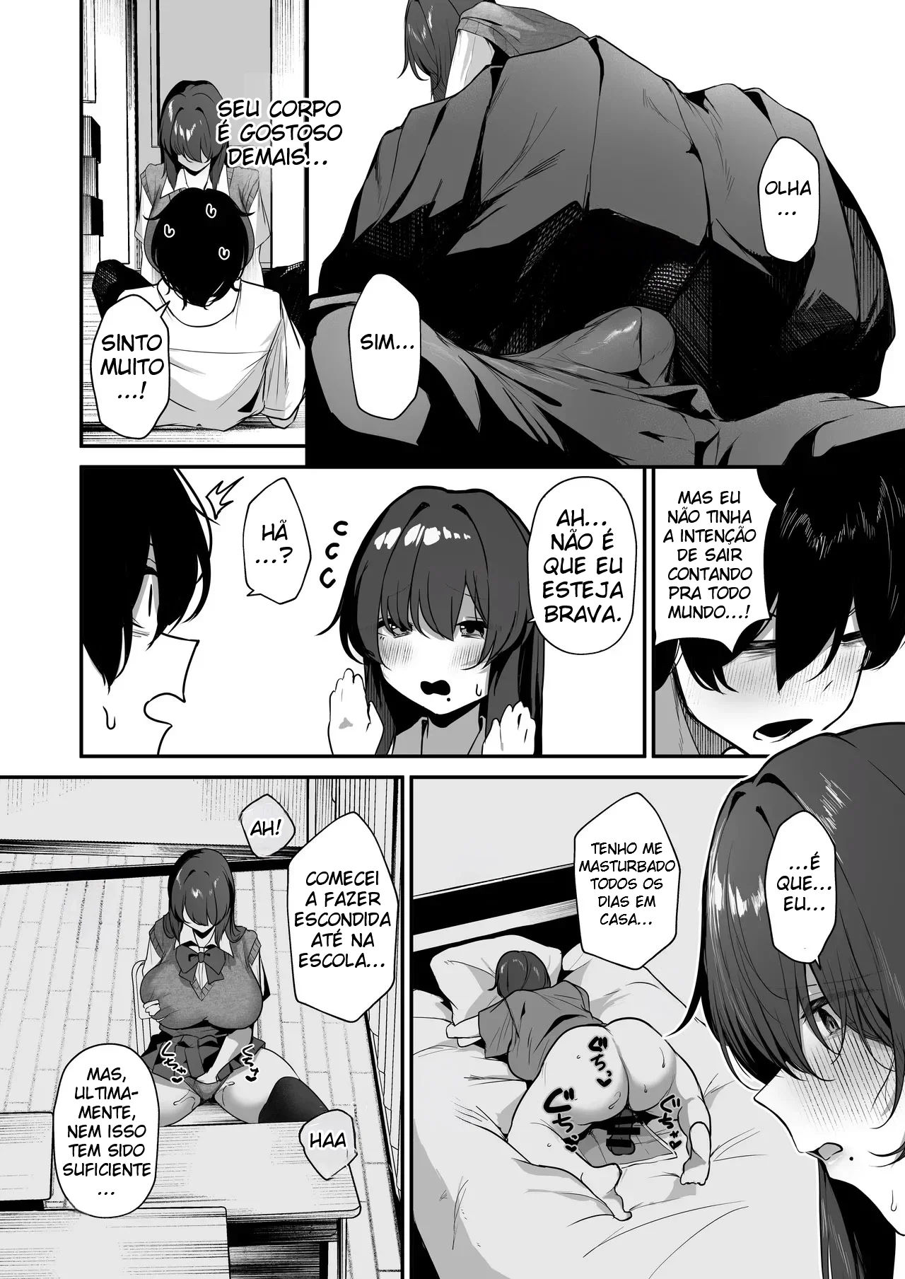 Eu Sou o Único Que Sabe Que a Kagemori-san, Uma Introvertida Solitária, é na Verdade Uma Superpervertida Tímida — página 13