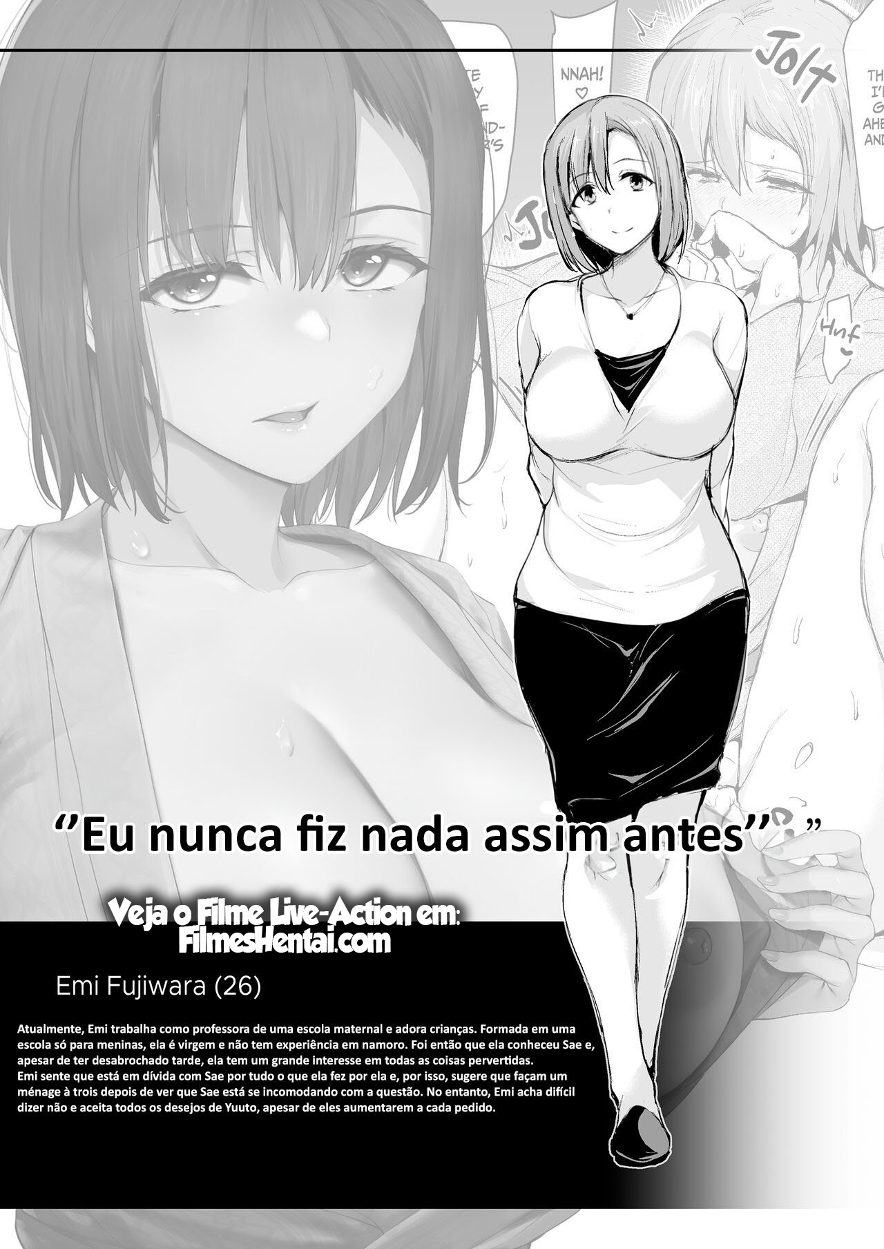 Eu Não Consigo Ficar Duro Sem Dois Pares de Seios, Então Minha Esposa Chamou uma Amiga! 2 — página 67