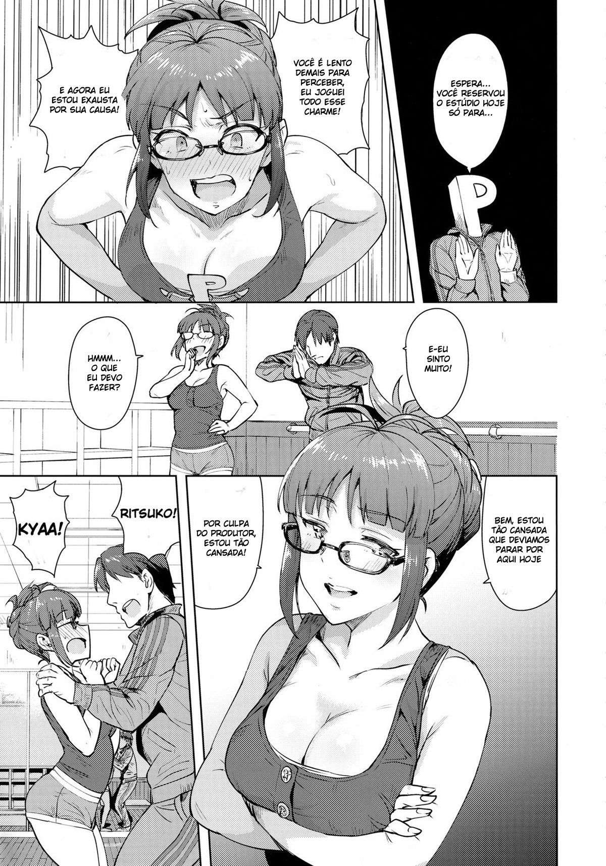 Alongamento com Ritsuko! — página 4