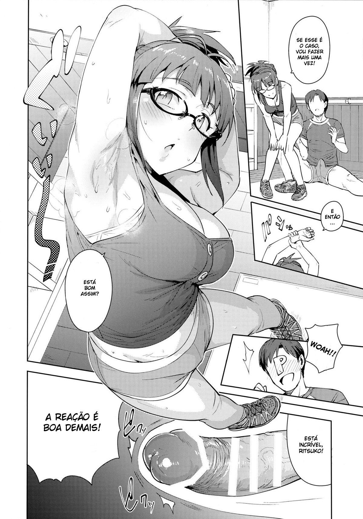 Alongamento com Ritsuko! — página 7