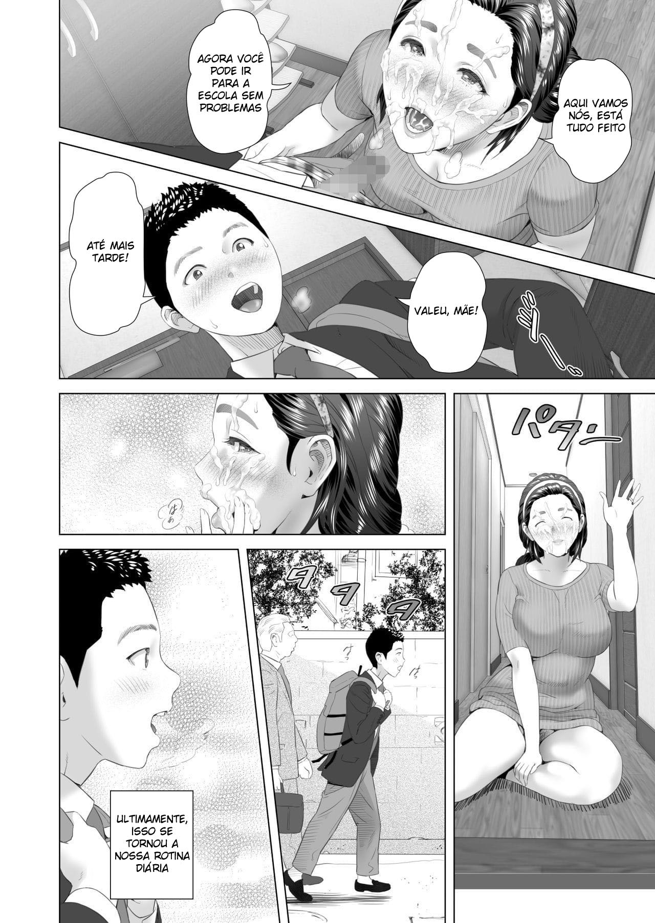 Sedução da Vizinhança ~ Mãe Fazendo Sexo Intenso com o Filho ~ — página 12