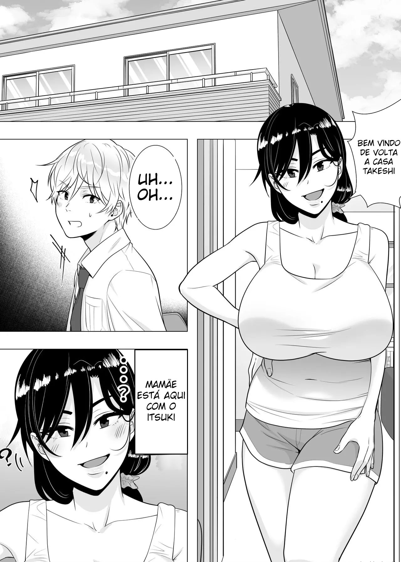 A Mãe Corajosa 3 ~ Até a Mamãe Voraz Sucumbir Ao Meu Pau Grande ~ — página 9