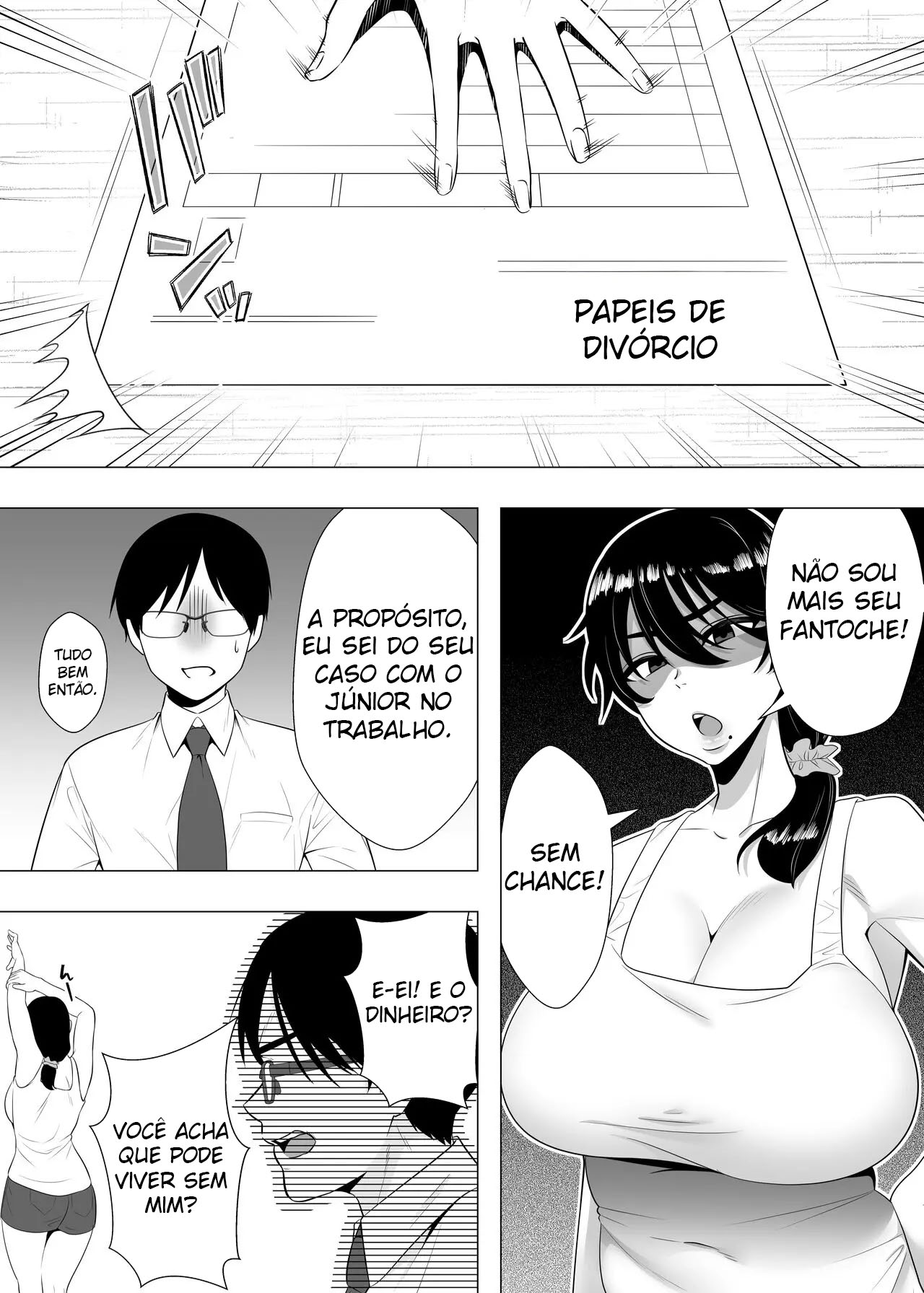 A Mãe Corajosa 3 ~ Até a Mamãe Voraz Sucumbir Ao Meu Pau Grande ~ — página 53