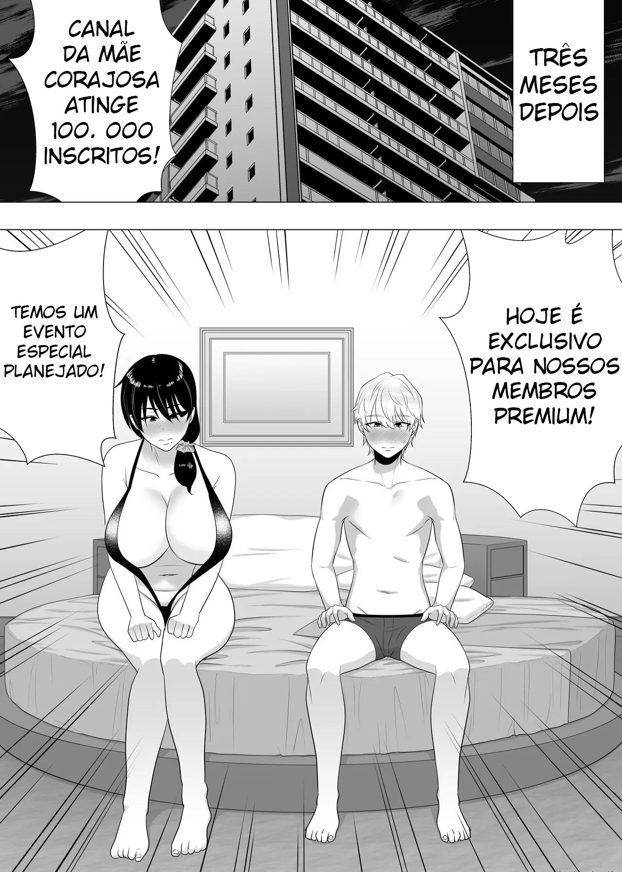 A Mãe Corajosa 3 ~ Até a Mamãe Voraz Sucumbir Ao Meu Pau Grande ~ — página 55