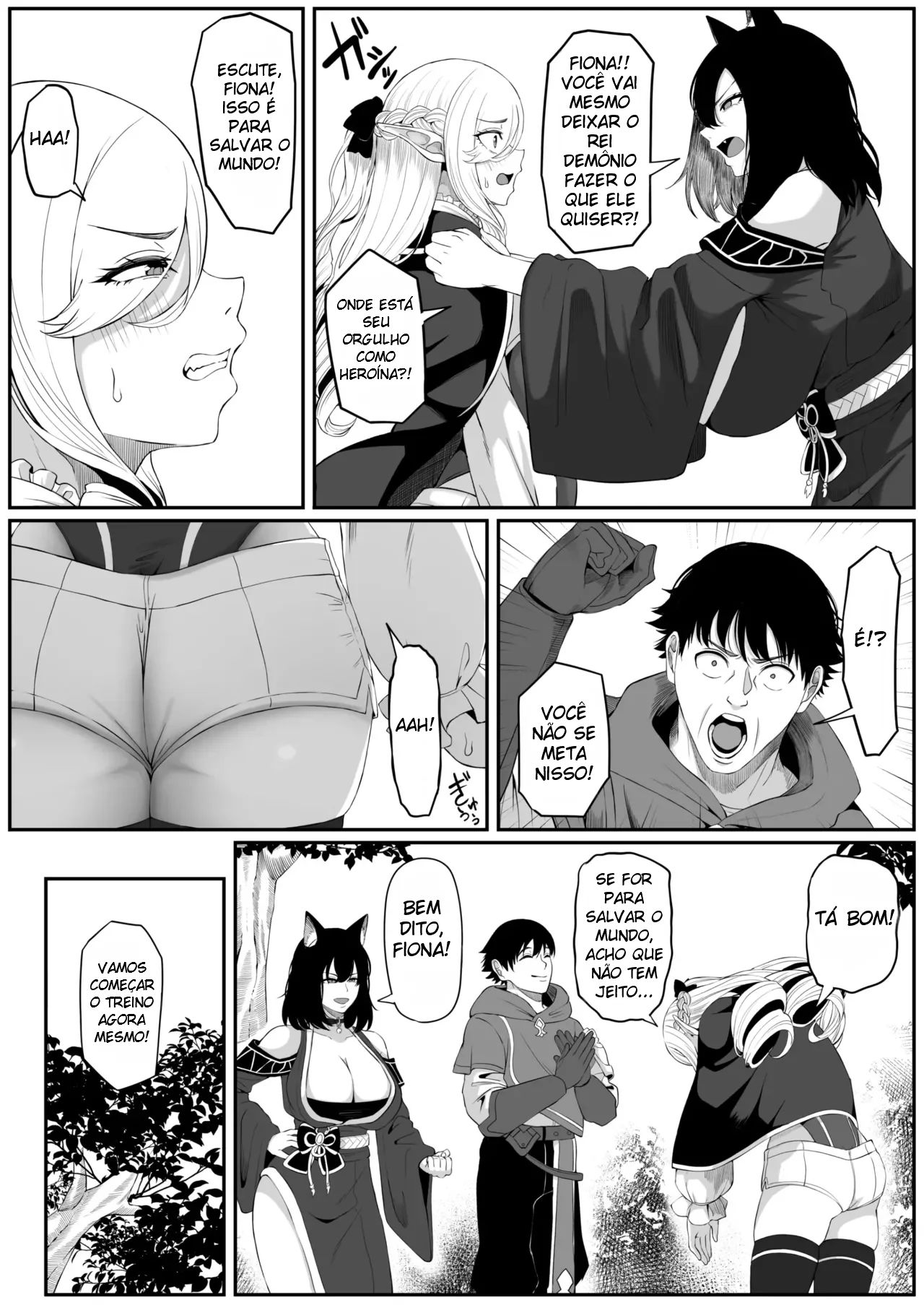 A Odisseia Anal em Outro Mundo 2 ~ Arco Da Garota-Gato — página 25