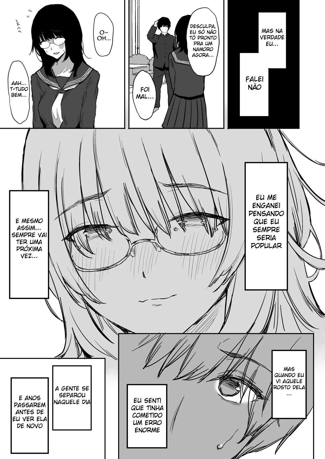 Eu Ainda Te Amo ~ Minha Ex Virou uma Idol Gravure Peituda e Me Seduz com Sexo Adúltero — página 4
