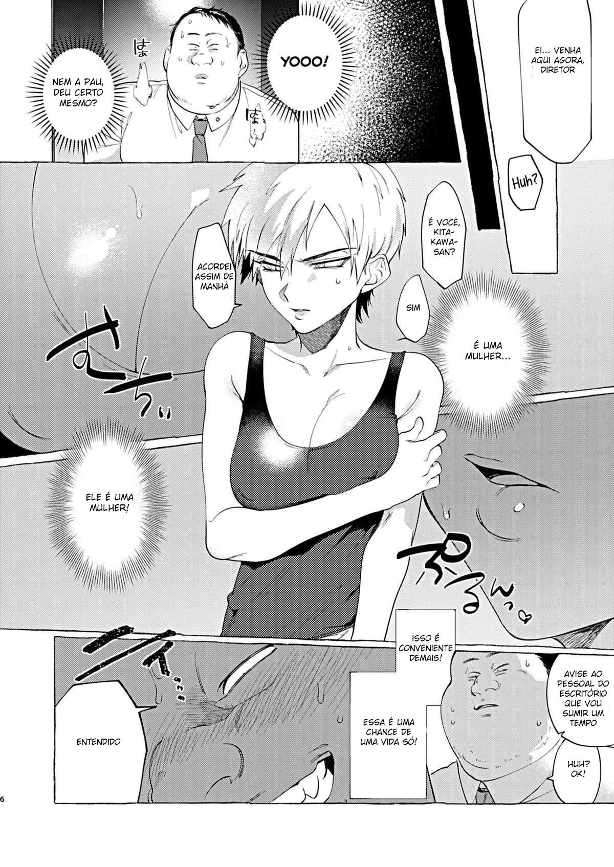 Degeneração Feminina do Idol-kun — página 5