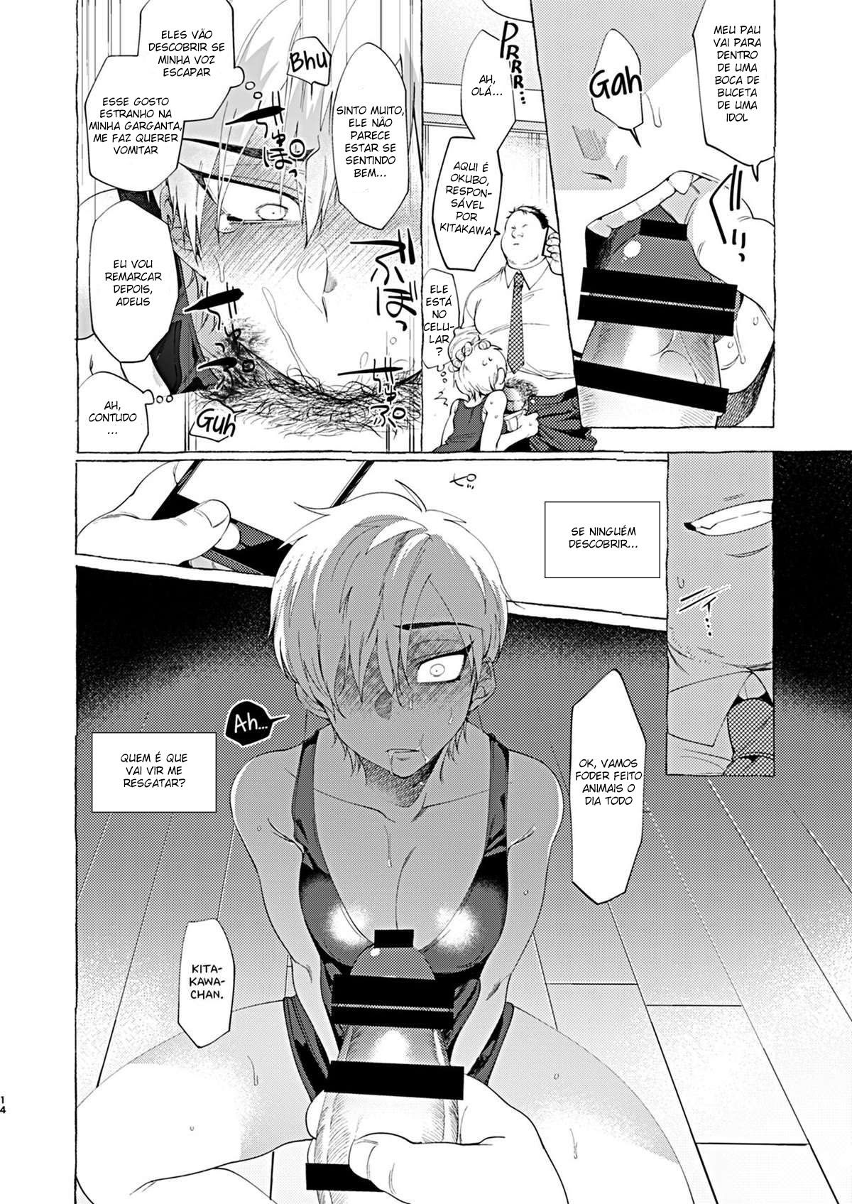 Degeneração Feminina do Idol-kun — página 13
