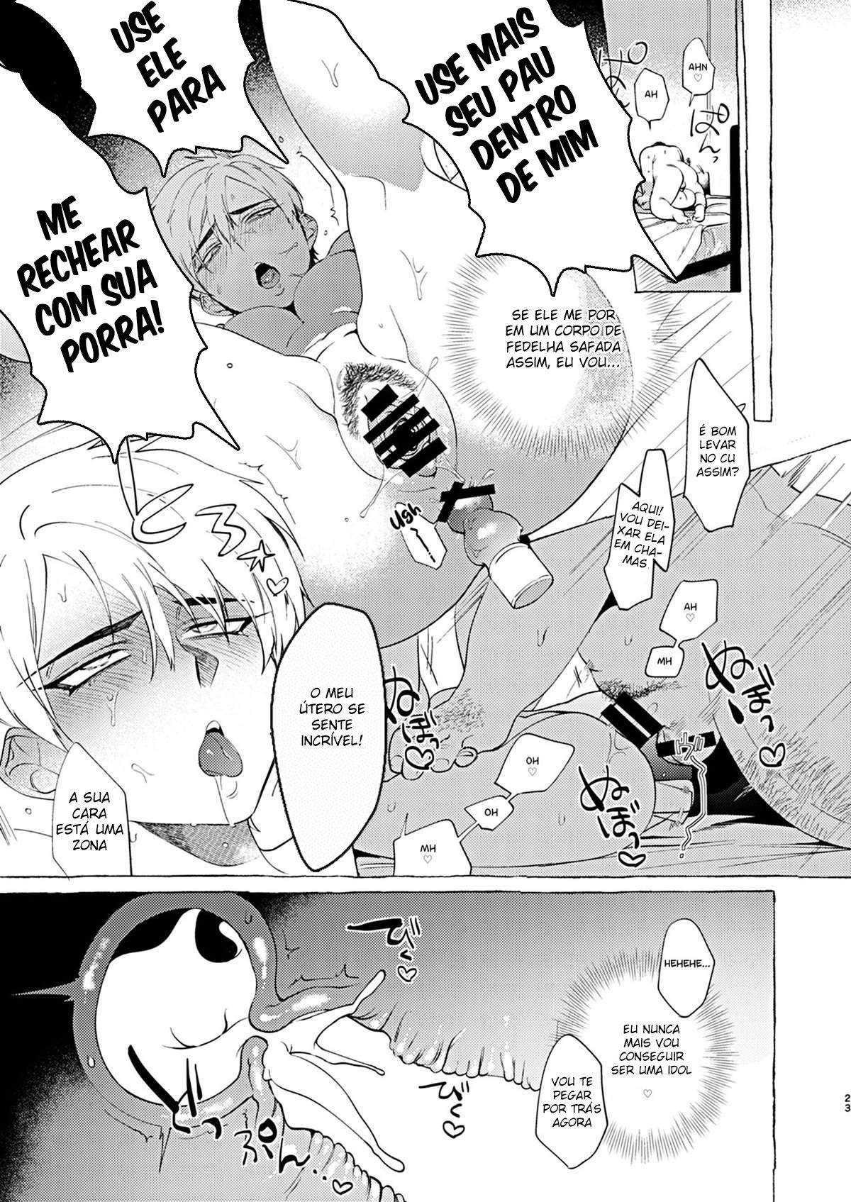 Degeneração Feminina do Idol-kun — página 22