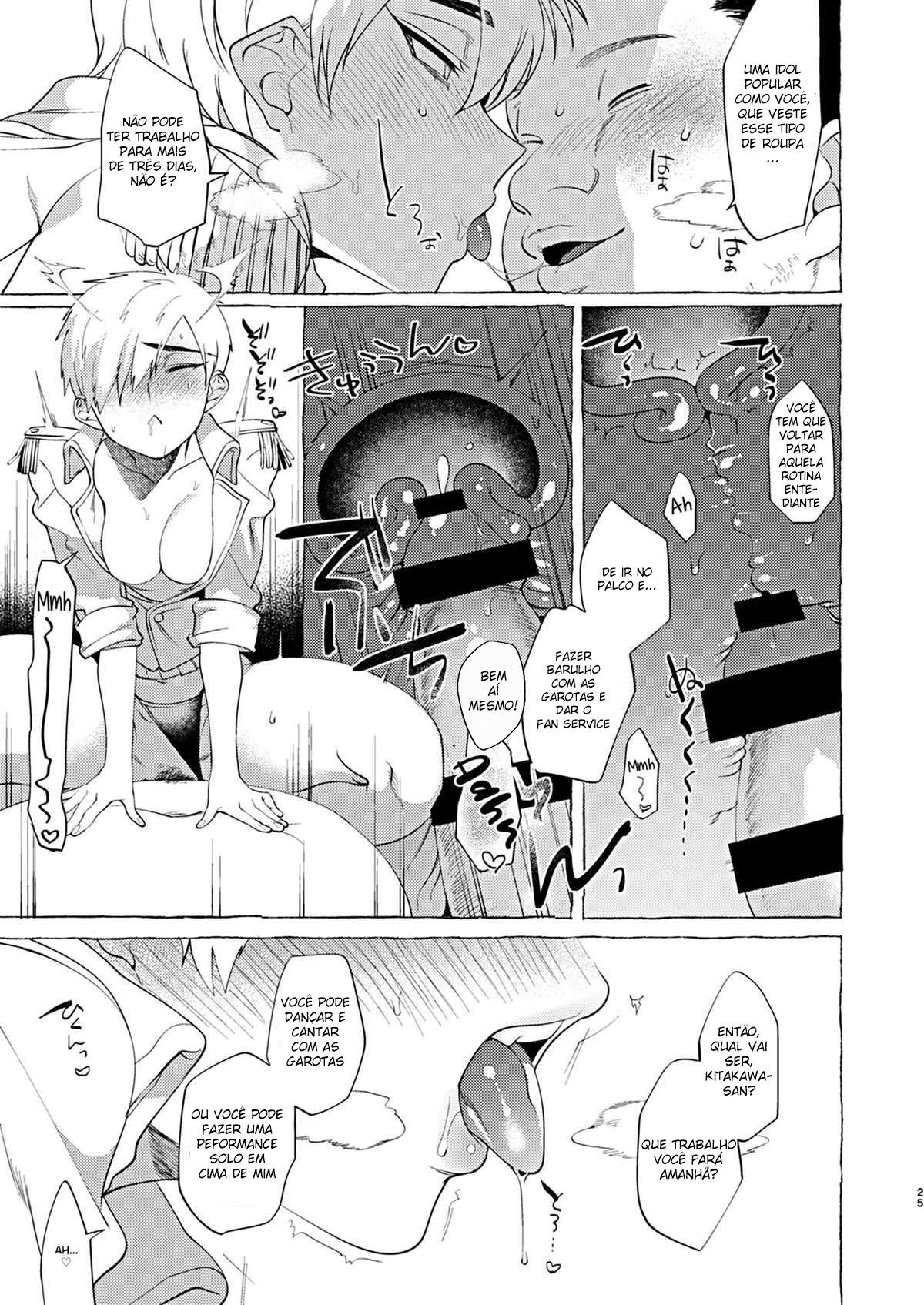 Degeneração Feminina do Idol-kun — página 24