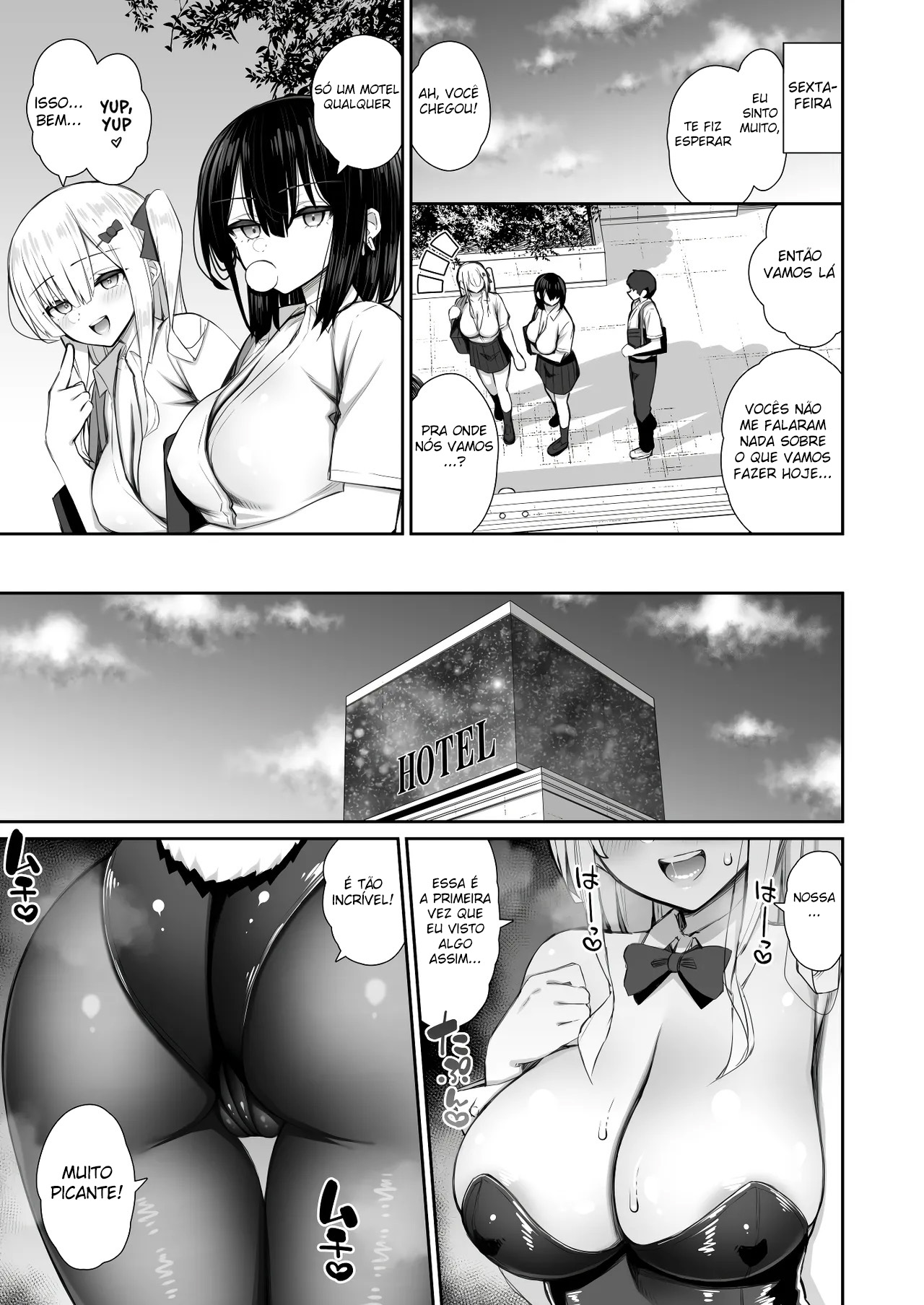 A Veterana Gyaru Que Fugiu de Casa Me Deixa Foder Ela Facinho 3 — página 25